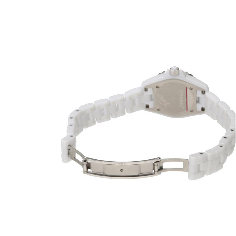 CHANEL シャネル/J12/ホワイト8Pダイヤ/クオーツ/腕周り約17cm/H2570//S.N******/ABランク/40