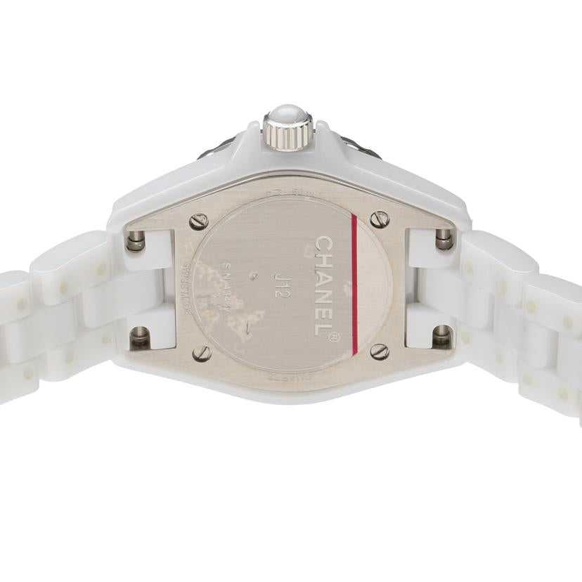 CHANEL シャネル/J12/ホワイト8Pダイヤ/クオーツ/腕周り約17cm/H2570//S.N******/ABランク/40