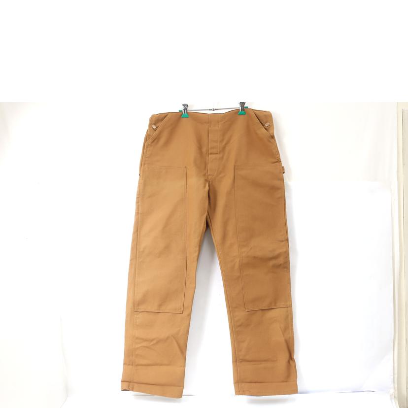 ROUND　HOUSE ラウンドハウス/オーバーオール　W38L32　大きめ　ブラウン/#83//Aランク/65