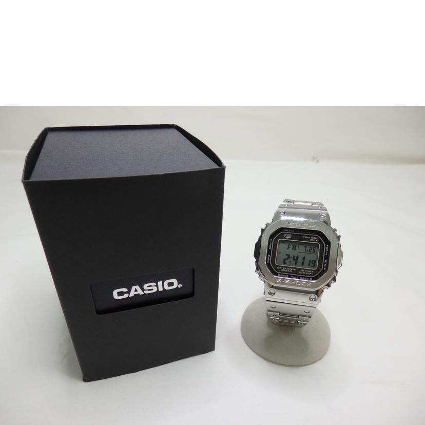 CASIO カシオ/G－SHOCK／フルメタル／電波ソーラー×スマホリンク/GMW-B5000D-1JF//201*****/ABランク/84