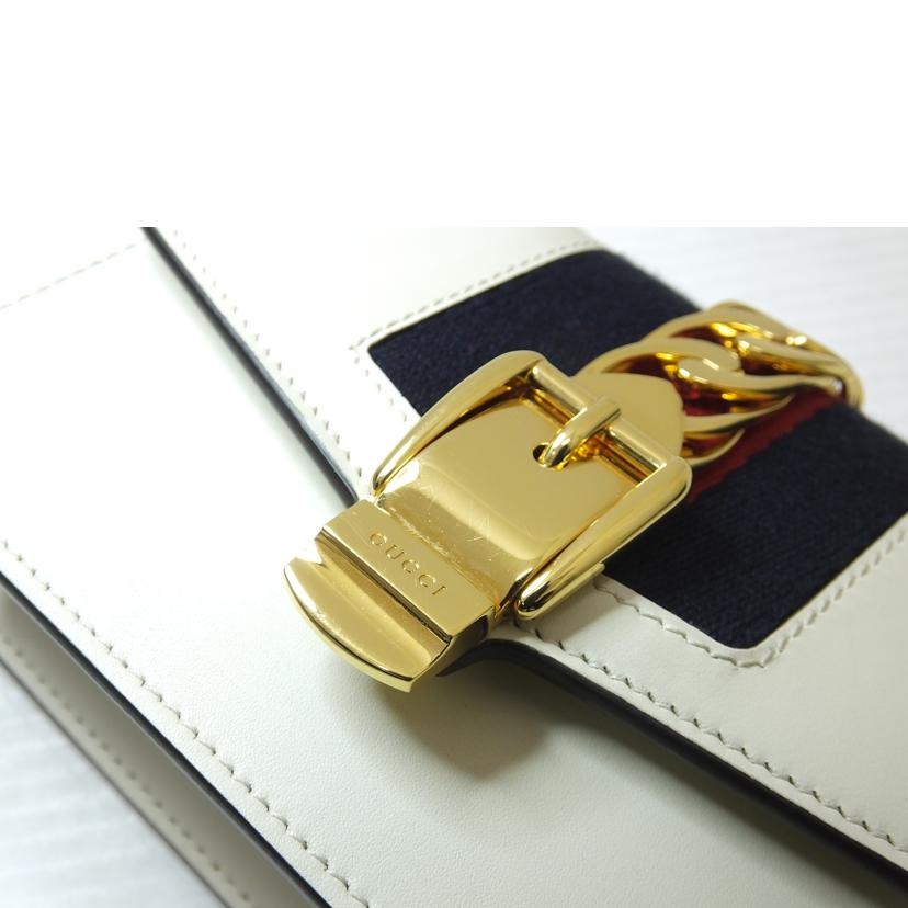 GUCCI グッチ/ミニチェーンショルダーバッグ／シルヴィ/494646//218*/ABランク/88