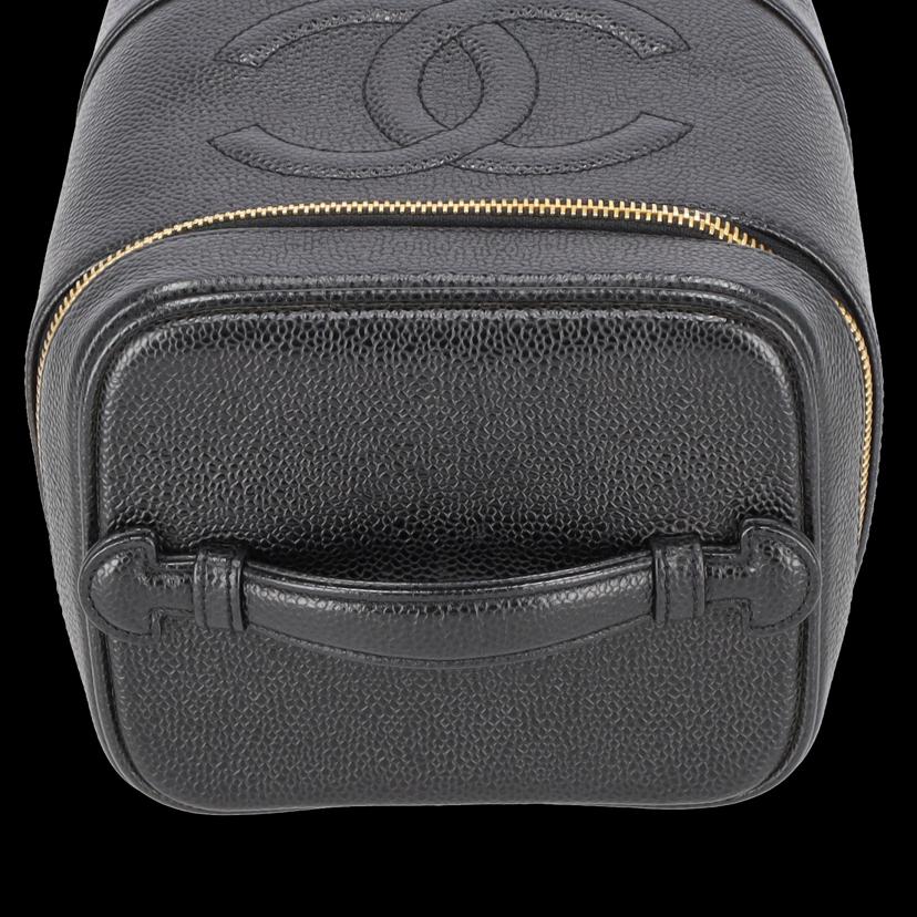 CHANEL シャネル/ココマークキャビアスキン／バニティ//676****/Aランク/75