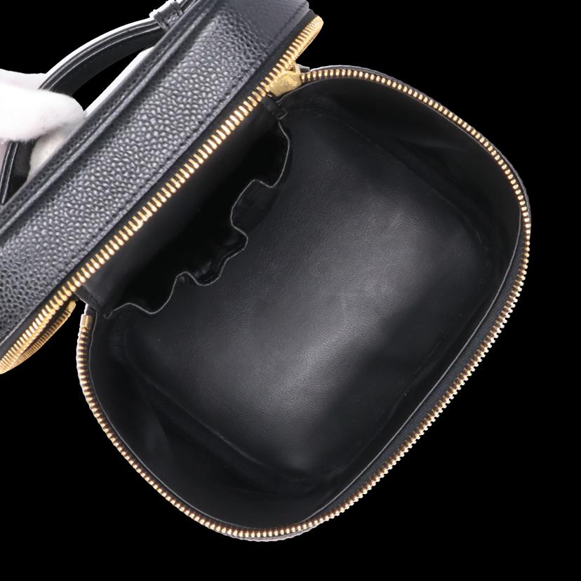 CHANEL シャネル/ココマークキャビアスキン／バニティ//676****/Aランク/75