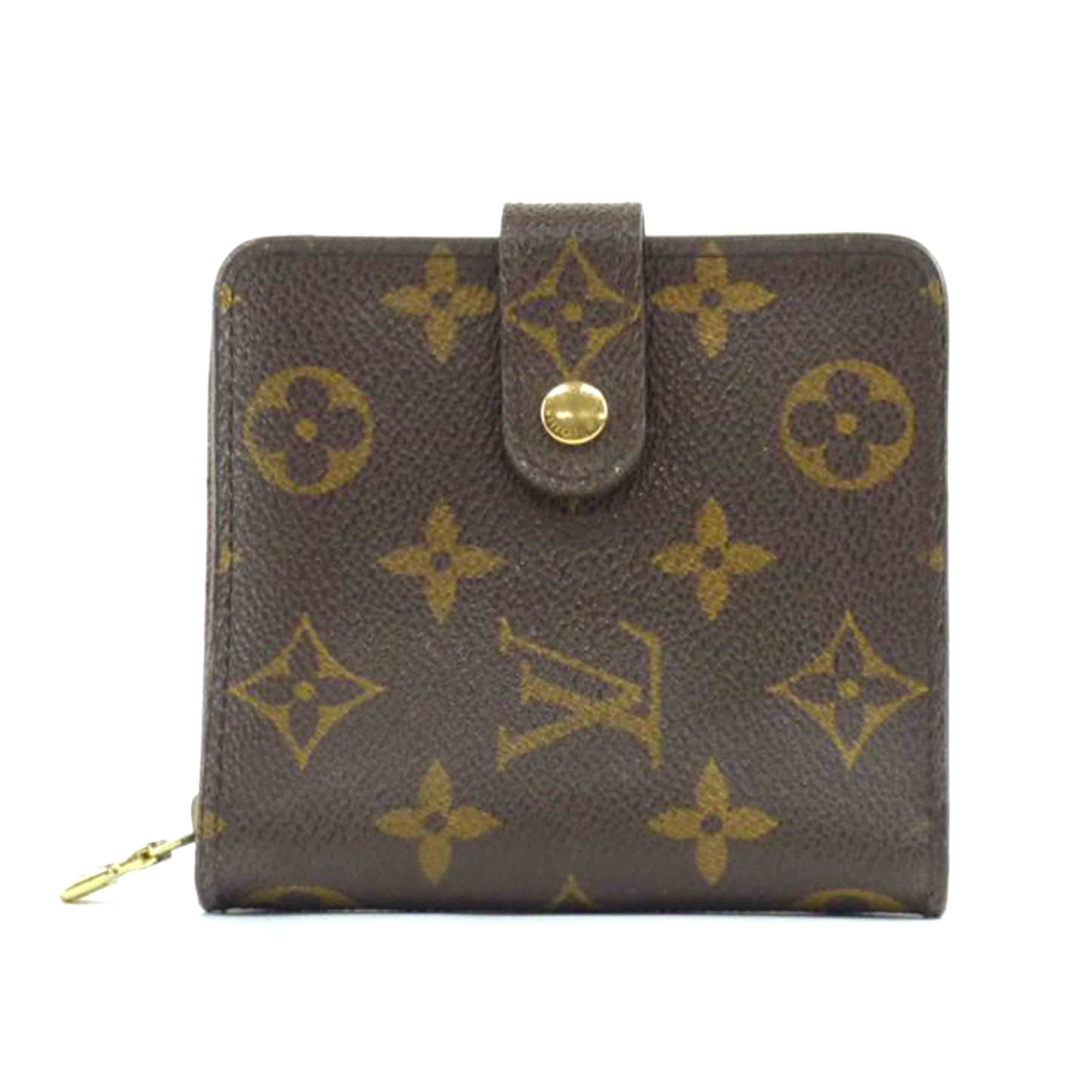 LOUIS　VUITTON ルイ・ヴィトン/コンパクトジップ／モノグラム/M61667//MI0***/ABランク/64
