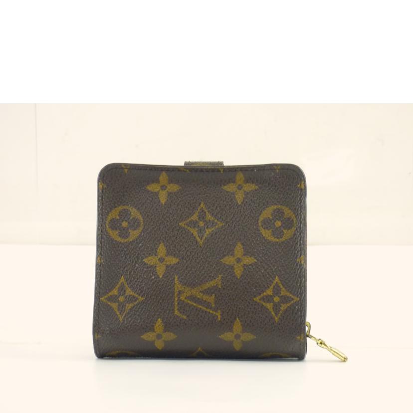 LOUIS　VUITTON ルイ・ヴィトン/コンパクトジップ／モノグラム/M61667//MI0***/ABランク/64