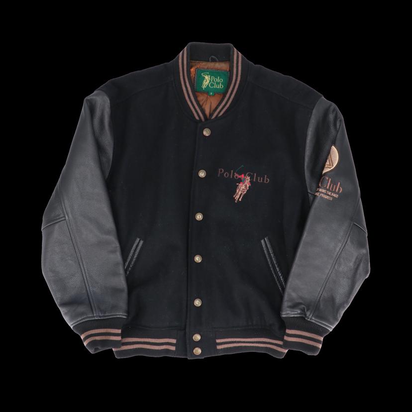 Polo Club/90’s//レザ-スタジャン/ヴィンテ-ジ/9264180366702//ABランク/18