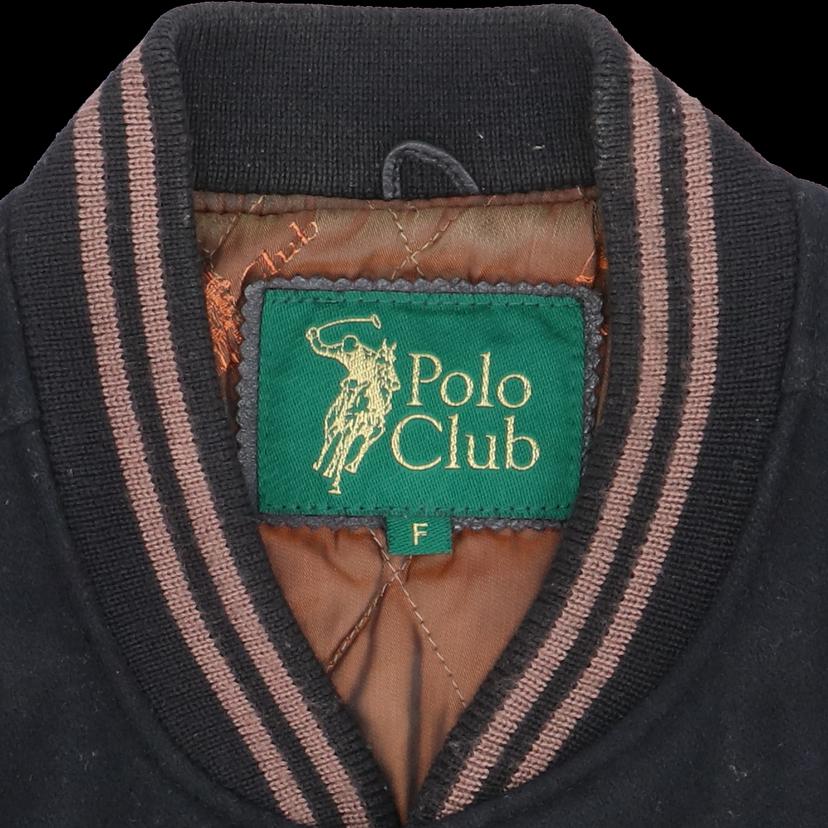 Polo Club/90’s//レザ-スタジャン/ヴィンテ-ジ/9264180366702//ABランク/18