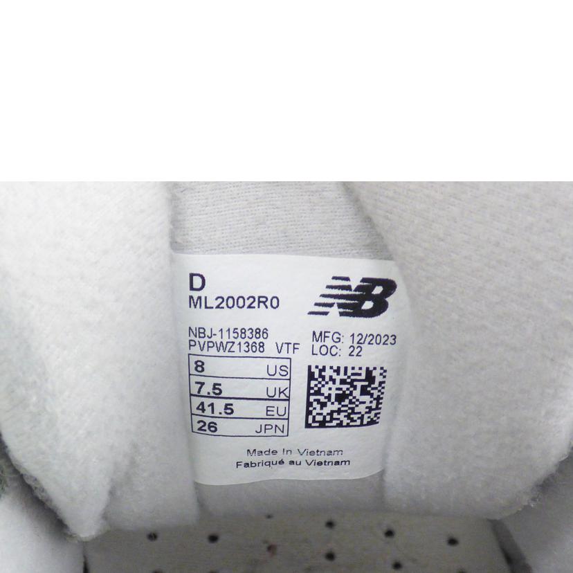 new　balance ニューバランス/スニーカー/ML2002R0//Bランク/64