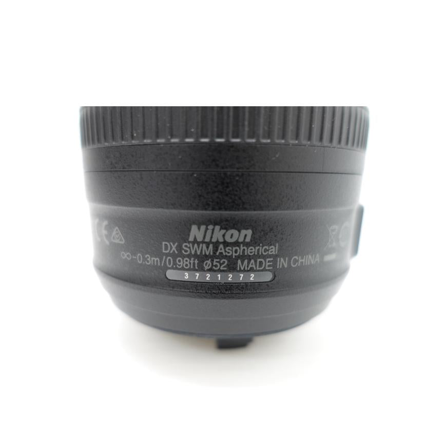 NIKON ニコン/35mm単焦点レンズ/35mmF1.8G//3721272/ABランク/88
