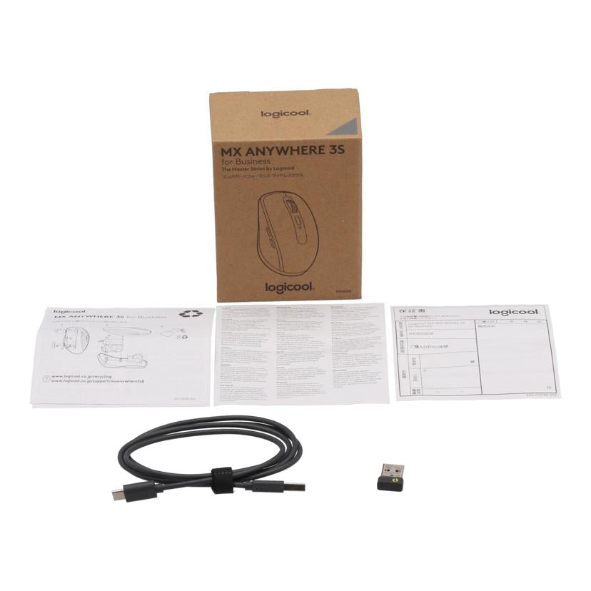 Logicool ロジクール　/ワイヤレスマウス／MX　Anywhere　3S/MX1800BGR//2411LZ00LDA9/Aランク/82