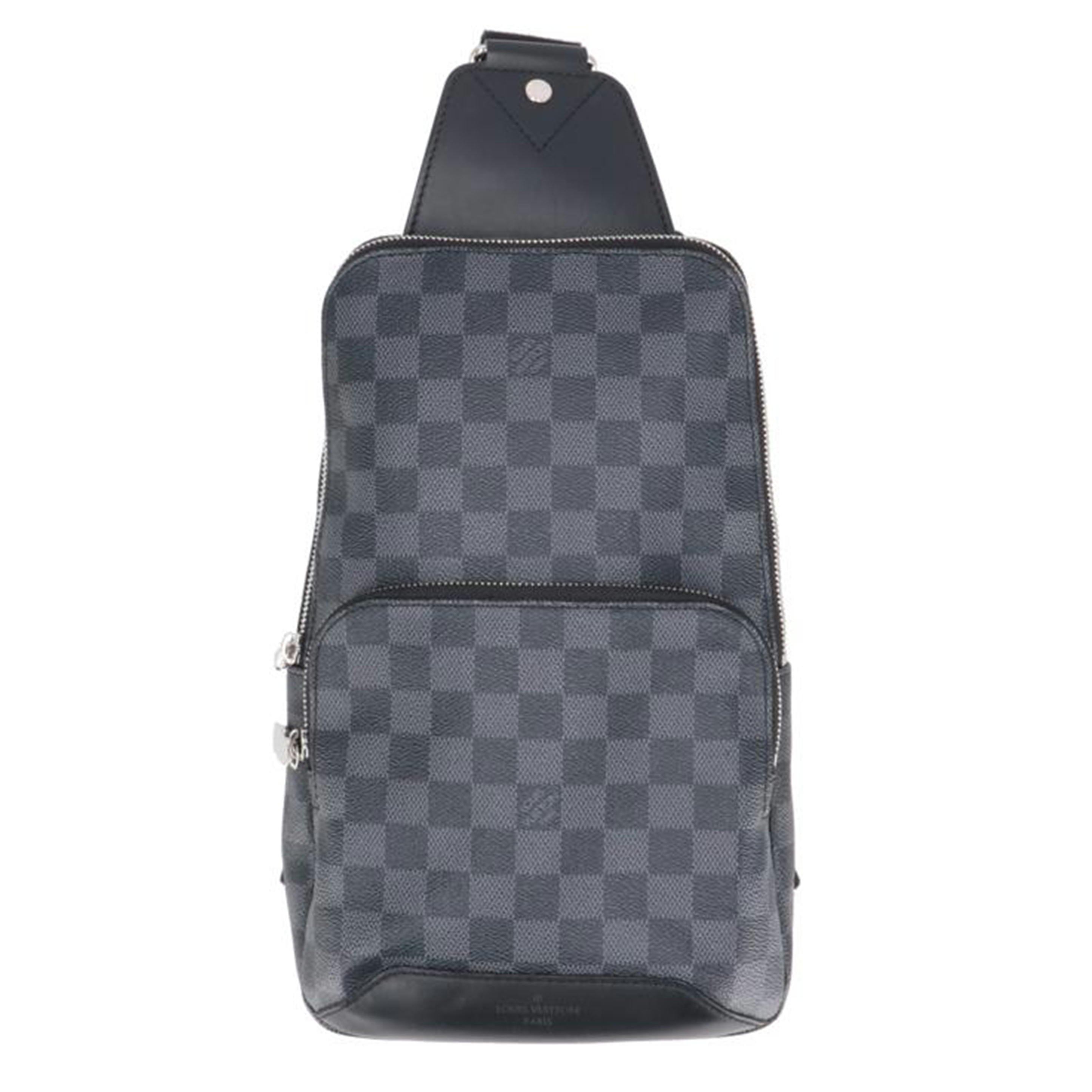 LOUIS VUITTON ルイ・ヴィトン/アヴェニュー・スリングバッグ/ダミエ/グラフィット/N41719//MB2***/Aランク/18
