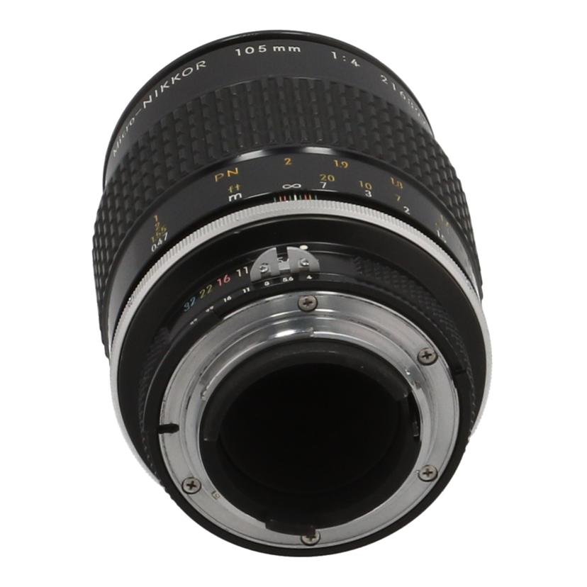 Nikon ニコン /交換レンズ/105mm/Ai ﾏｲｸﾛ Nikkor 105mm F4//216897/Cランク/62