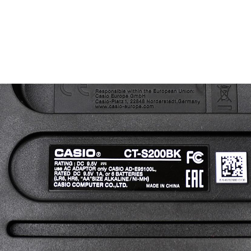 CASIO カシオ/電子キーボード/CT-S200//Aランク/75