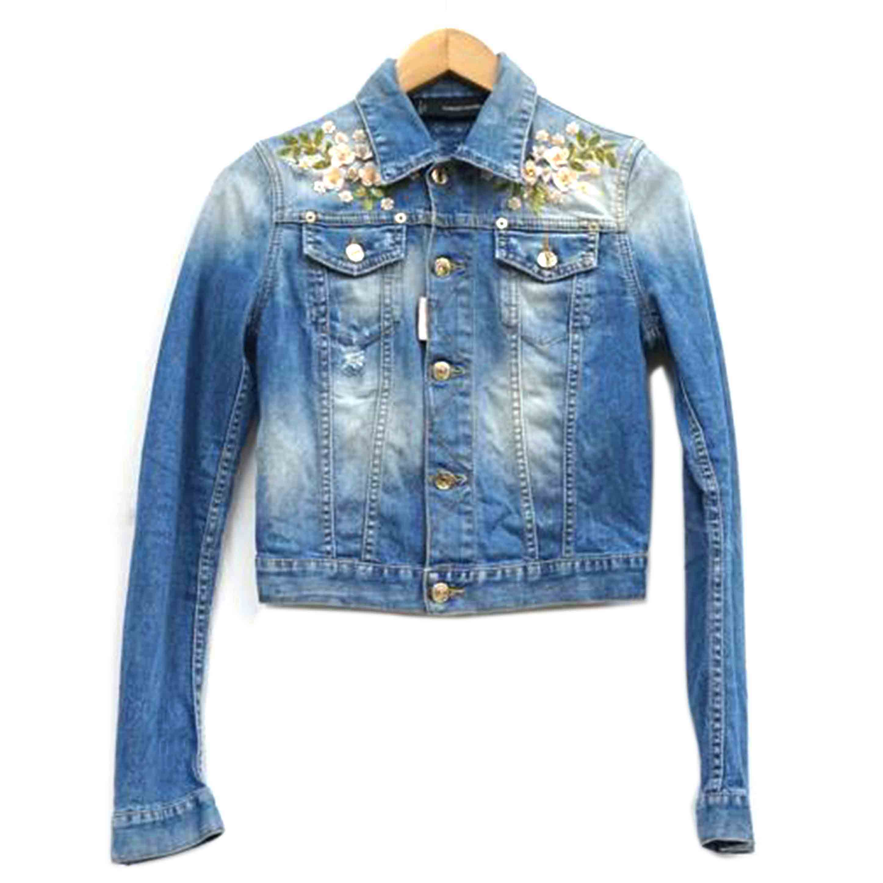 DSQUARED2  ﾃﾞｨｰｽｸｴｱｰﾄﾞ/　DSQUARED2　デニムジャケット　/375030144//Aランク/67