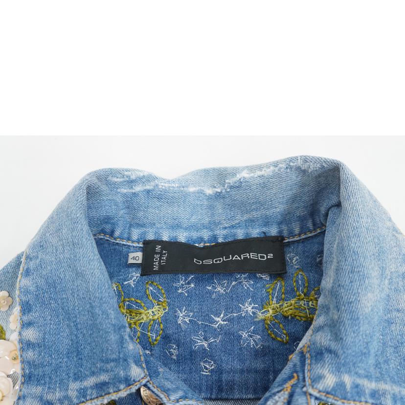 DSQUARED2  ﾃﾞｨｰｽｸｴｱｰﾄﾞ/　DSQUARED2　デニムジャケット　/375030144//Aランク/67