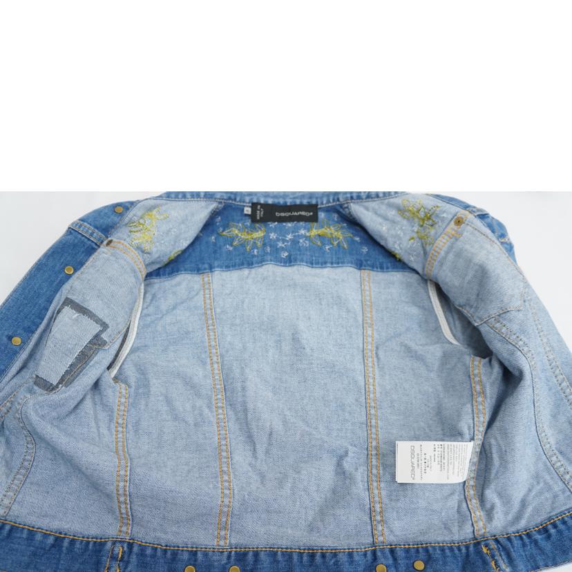 DSQUARED2  ﾃﾞｨｰｽｸｴｱｰﾄﾞ/　DSQUARED2　デニムジャケット　/375030144//Aランク/67