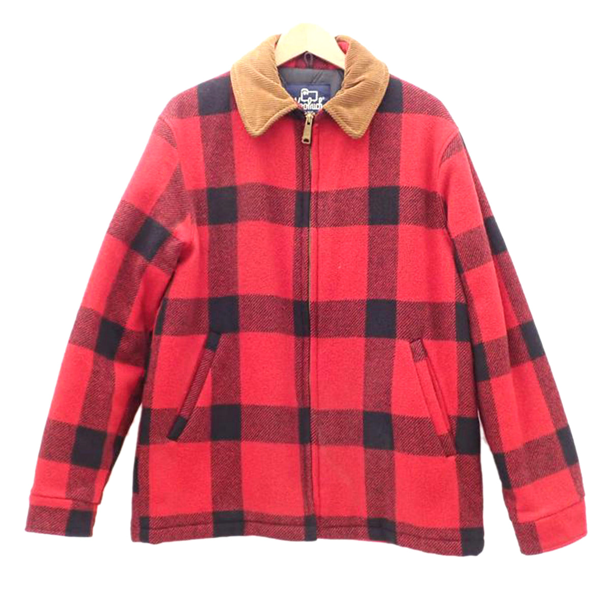 WoolRich ウールリッチ/80s バッファローチェックウールJK//ABランク/69