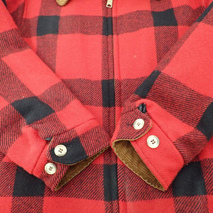 WoolRich ウールリッチ/80s バッファローチェックウールJK//ABランク/69