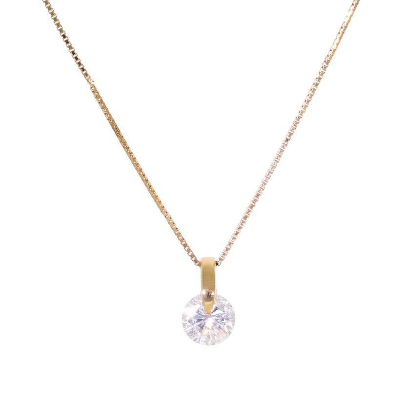 K18ダイヤネックレス／1．012ct//Aランク/78