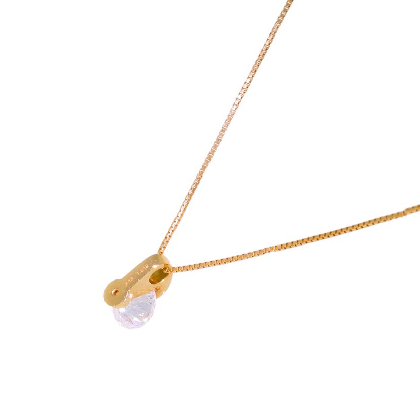 K18ダイヤネックレス／1．012ct//Aランク/78