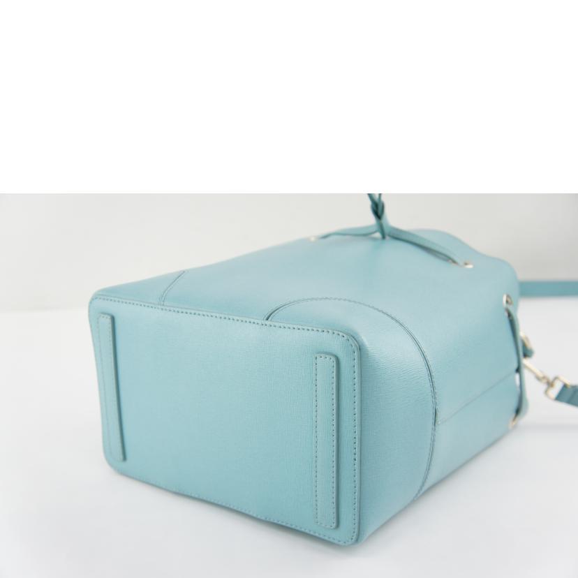 FURLA フルラ/2WAYハンド／ブルー／カーフ//Bランク/64