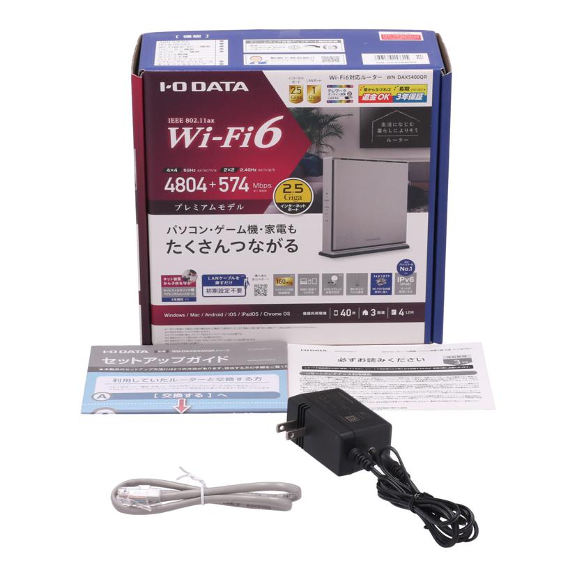 I．O　DATA アイオーデータ　/無線LANルーター/WN-DAX5400QR//141Z03897378/Bランク/69