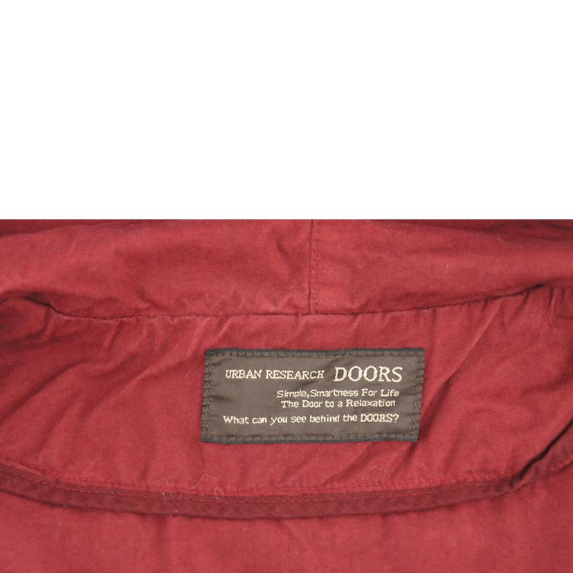 URBAN　RESERCH　DOORS アーバンリサーチドアーズ/カラージップパーカー／ワインレッド/DR86-27M601//Bランク/64