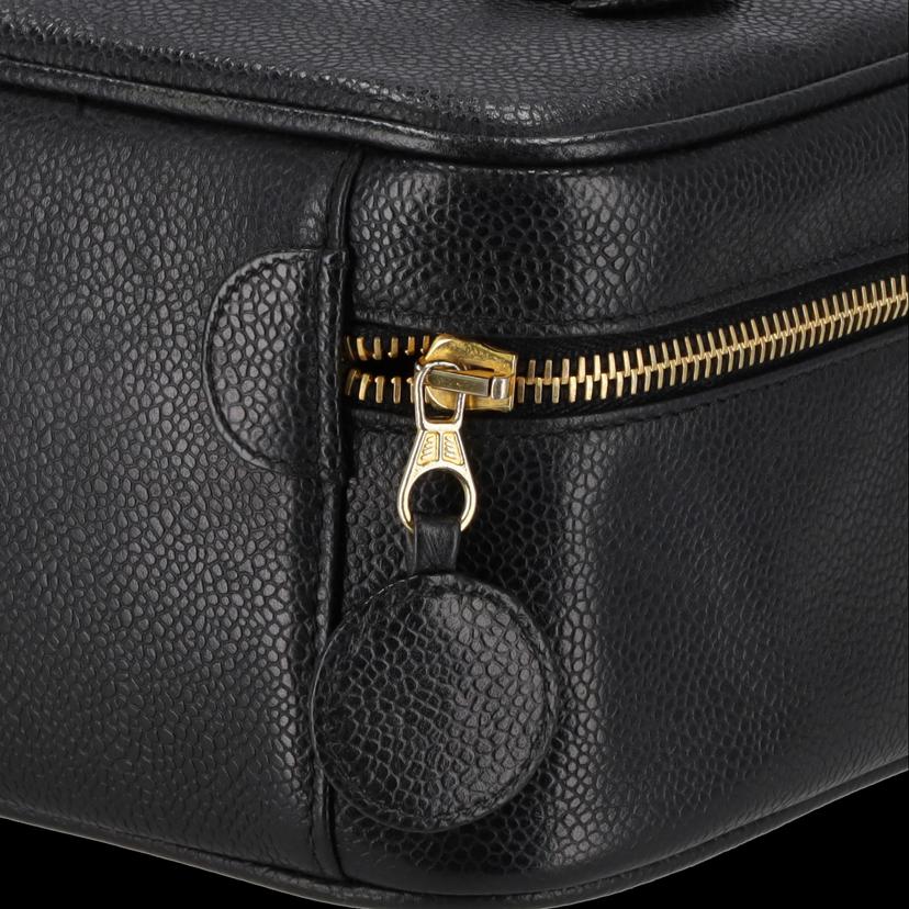 CHANEL/ココマークキャビアスキン／バニティ/A01997//362****/ABランク/75