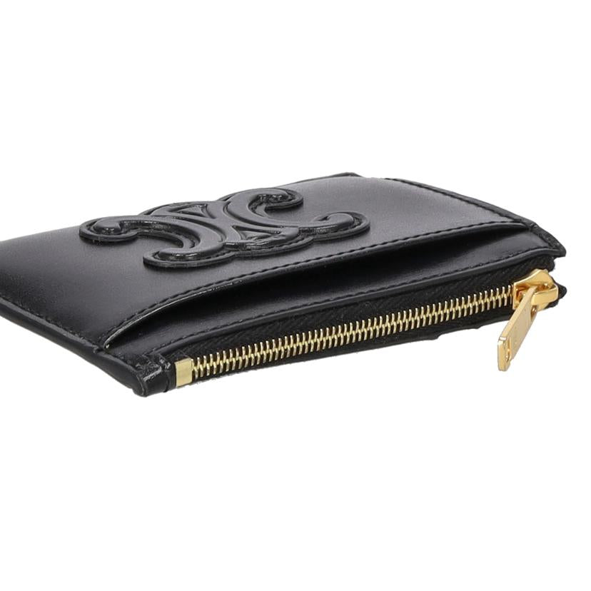 CELINE セリーヌ/トリオンフ／ジップドカード／コインケース/10K583EMH//S･A******/Aランク/91