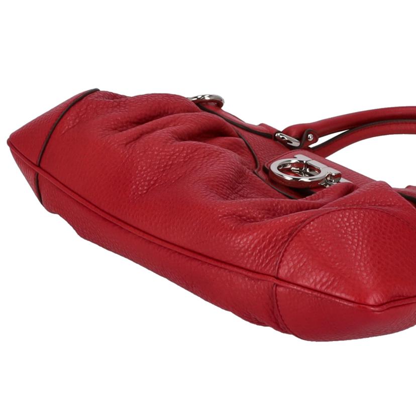 サルヴァトーレフェラガモ マリッサ ガンチーニ ハンドバッグ レッド レザー Ferragamo フェラガモ/ブランドバッグ・小物｜WonderREX-ONLINE 公式