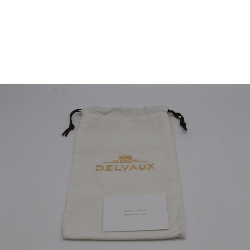 DELVAUX デルヴォー/マダムカーフレザーウォレット／ノワール//Aランク/89