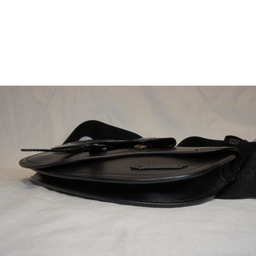 Dior ディオール/サドルレザーベルトバッグブラック//00-********/ABランク/92