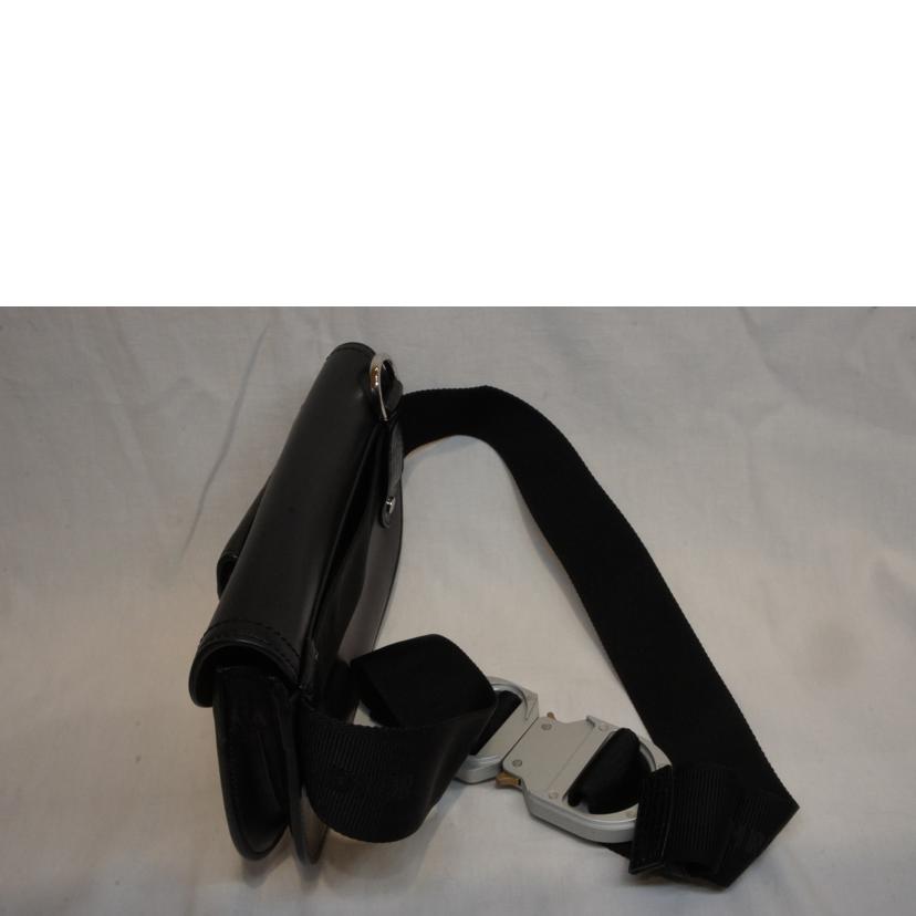 Dior ディオール/サドルレザーベルトバッグブラック//00-********/ABランク/92