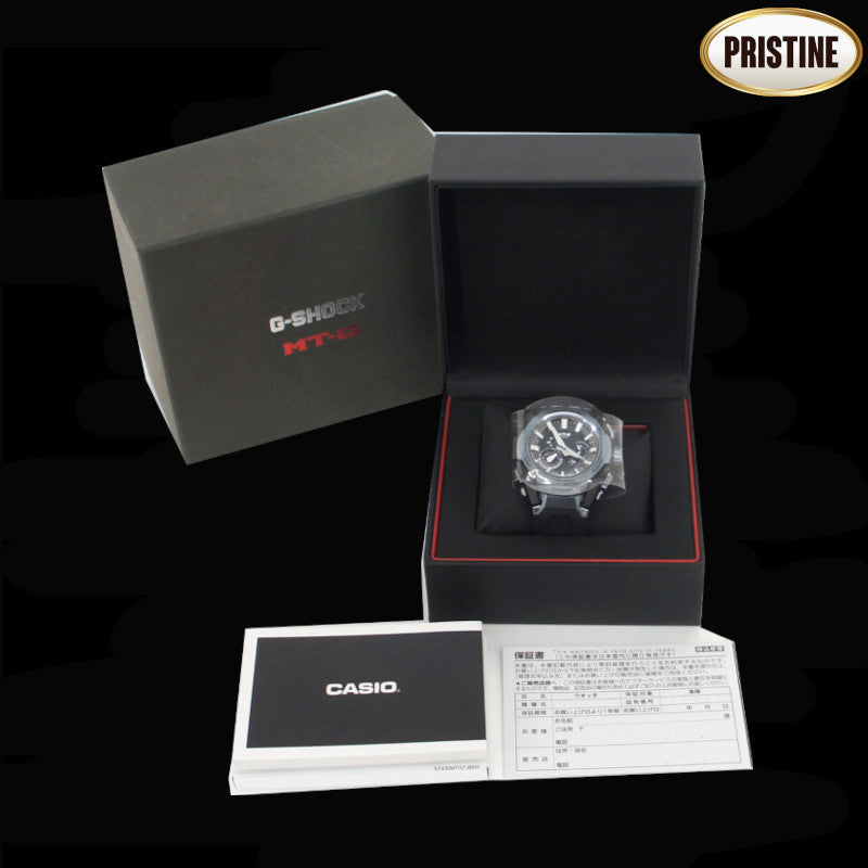 CASIO カシオ/G－SHOCK／MT－G／電波ソーラー×スマホリンク/MTG-B4000-1AJF//F3J***/SAランク/64