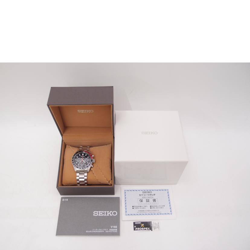 SEIKO SEIKO/プロスペックススピードタイマークロノグラフ／ソーラー/SBDL099//2N1***/ABランク/69