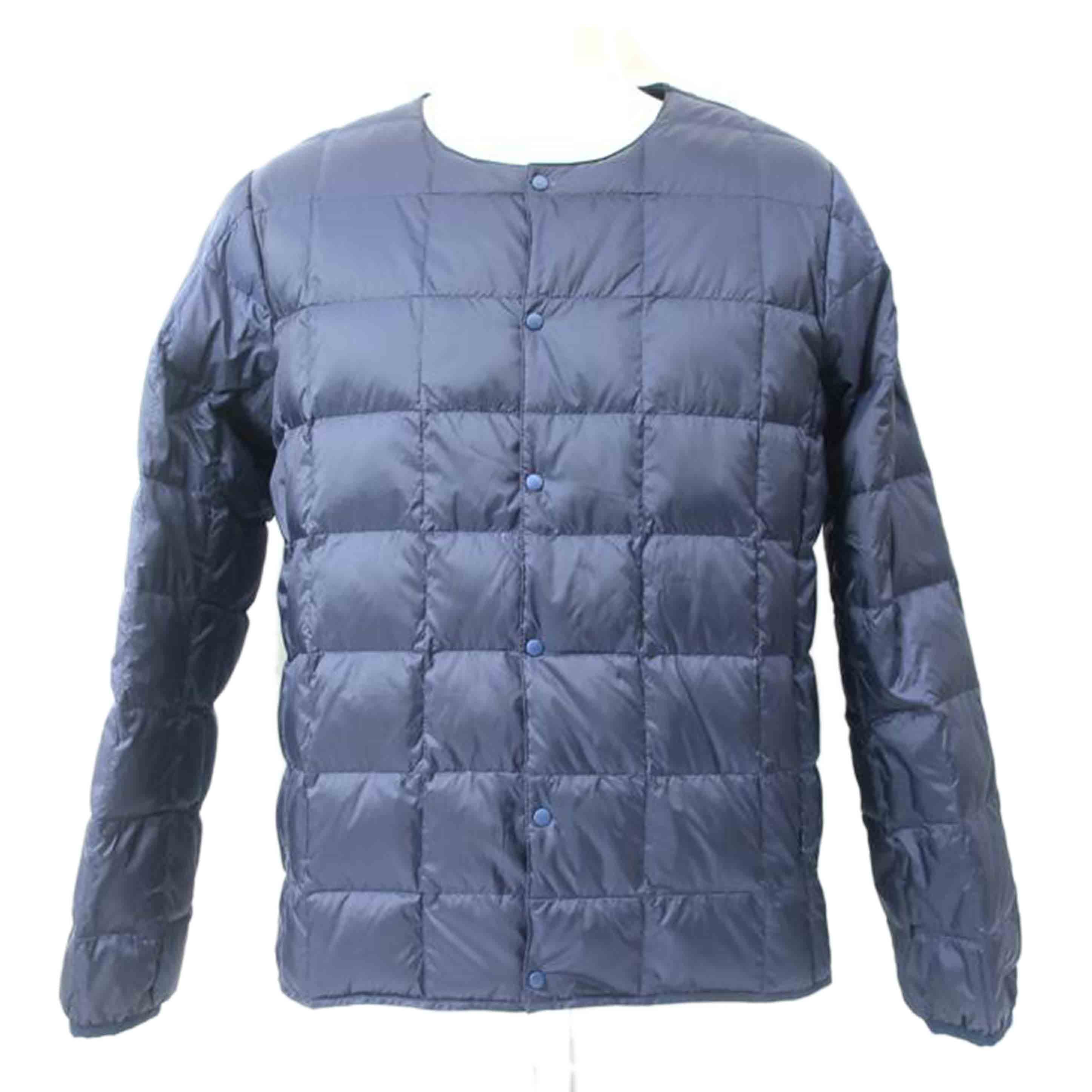 SHIPS×TAION シップス×タイオン/ダウンジャケット　Lサイズ　薄手　ネイビー//ABランク/65