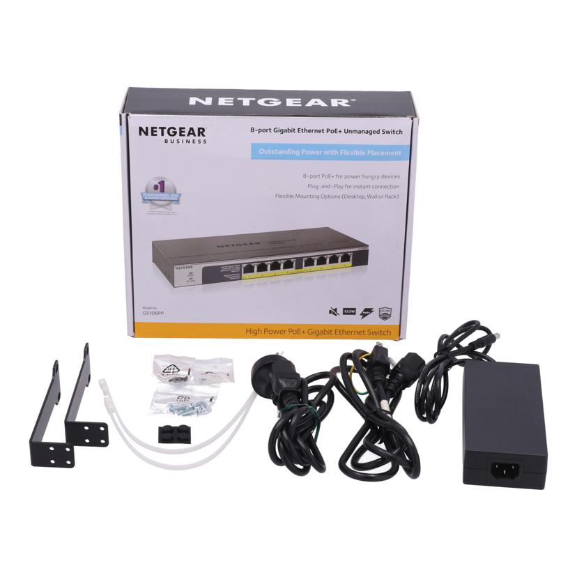 NETGEAR ネットギア/ネットワークハブ/GS108PP-100AJS//76C132D500640/Bランク/84