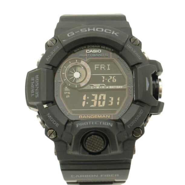 CASIO カシオ/G－SHOCK／RANGEMAN／電波ソーラー/GW-9400J-1BJF//202*****/Bランク/69