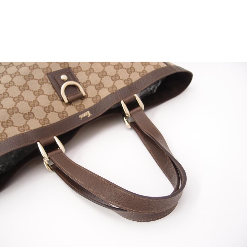 GUCCI グッチ/アビーGGキャンバストート／ブラウン/141472//001***/Aランク/69