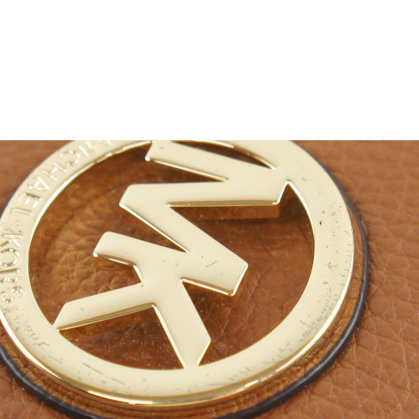 MICHAEL　KORS マイケルコース/ファスナー付長財布／キャメル／カーフ//ABランク/64