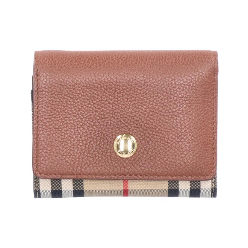 BURBERRY バーバリー/ヴィンテージチェック／コンパクトウォレット/8026573//Aランク/91