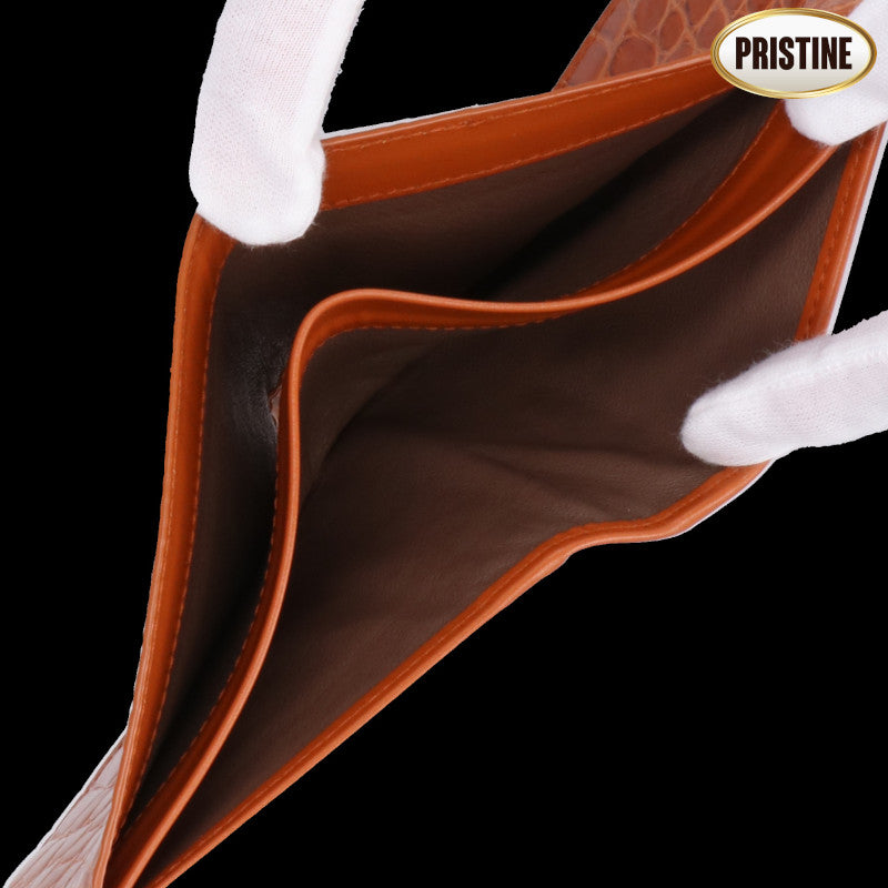 BOTTEGA　VENETA ボッテガヴェネタ/☆二つ折り札入れ／クロコダイル/113993//S01*******/SAランク/75