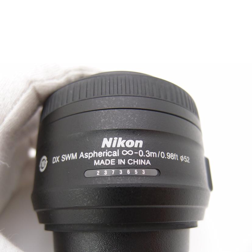 Nikon ニコン/交換レンズ/AF-S DX NIKKOR 35mm f/1.8G//2373653/ABランク/69