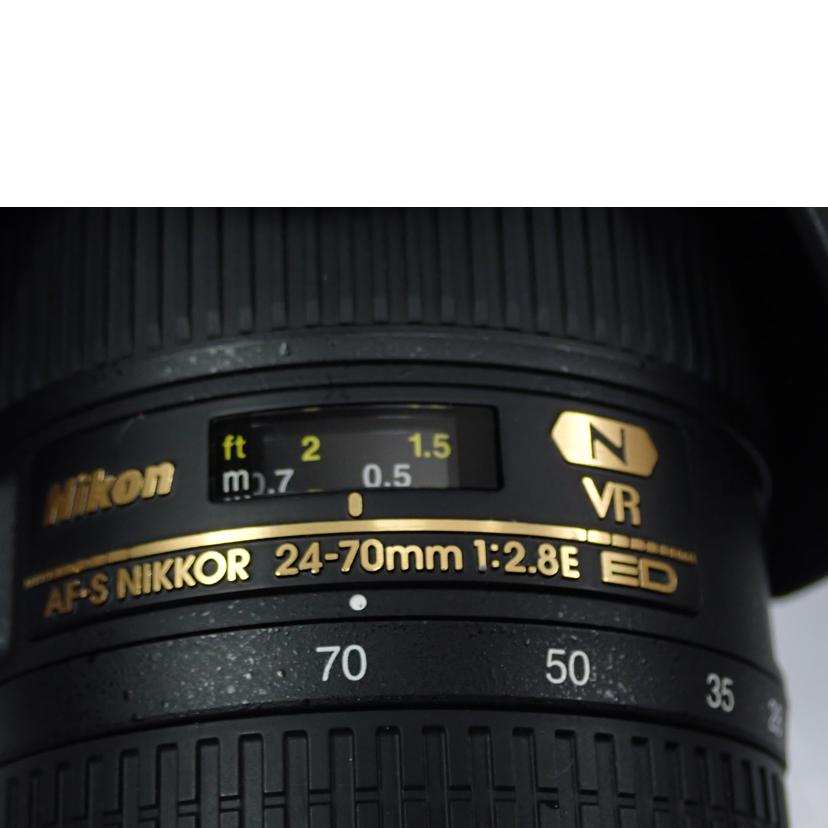 Nikon ニコン/交換レンズ／24－70mm/AF-S NIKKOR 24-70mm f2.8E ED VR//2043731/Aランク/62