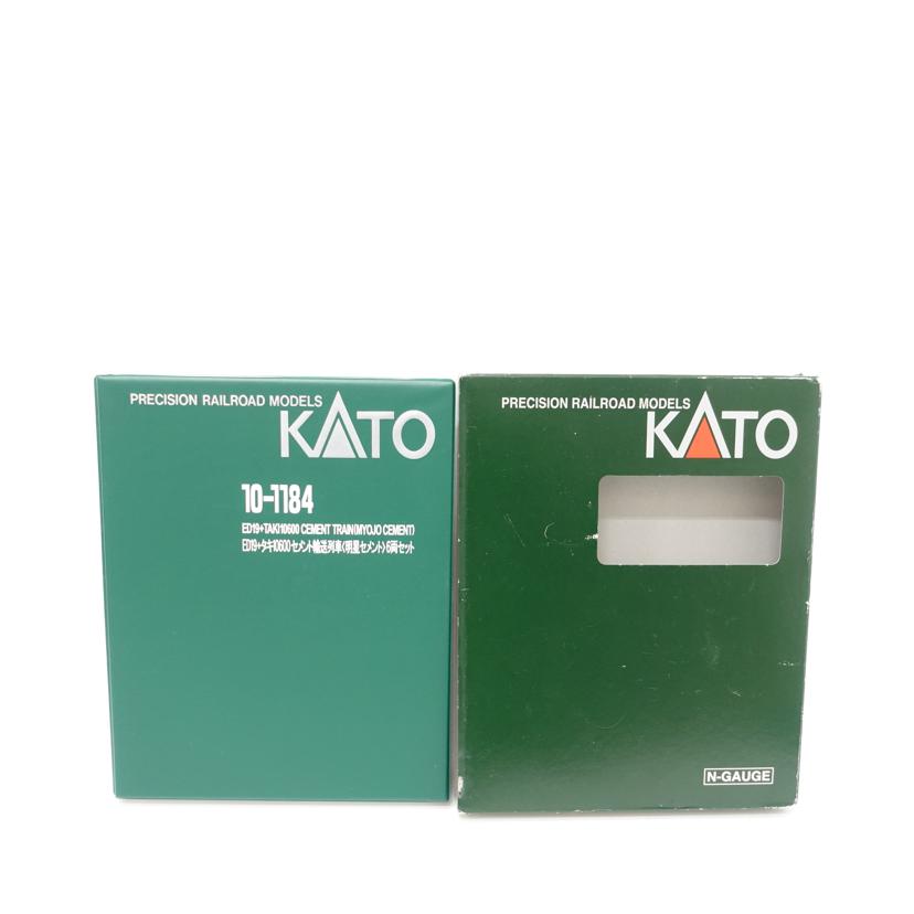 KATO カトー/ED19＋タキ10600　セメント輸送列車＜明星セメント＞6両セット/10-1184//Aランク/88