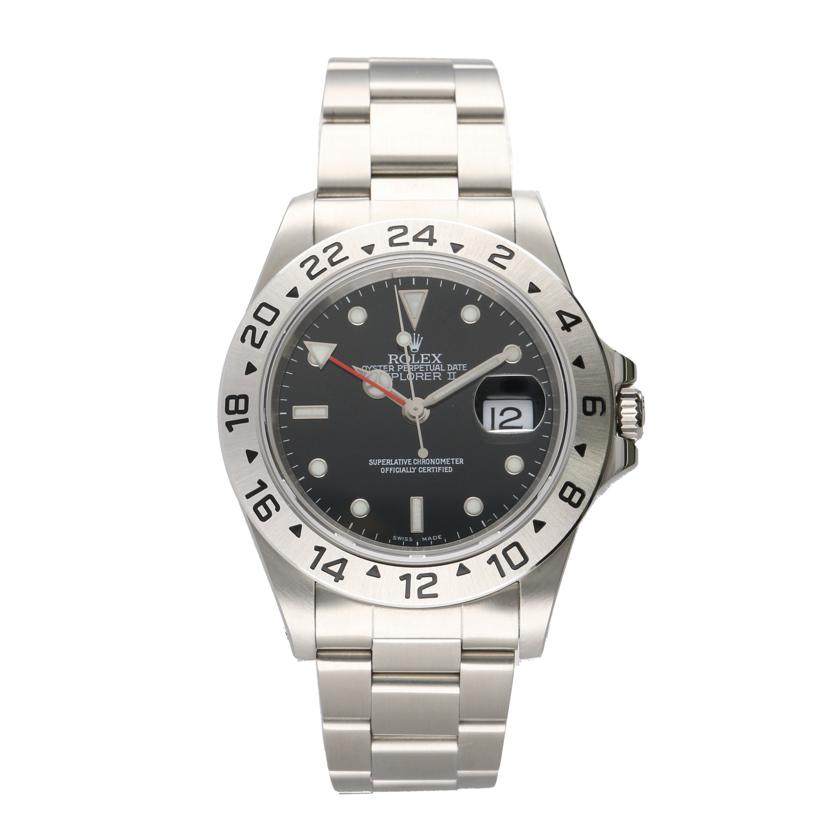 ROLEX ロレックス/エクスプローラー2・ブラック/A番/16570//A76****/Aランク/75