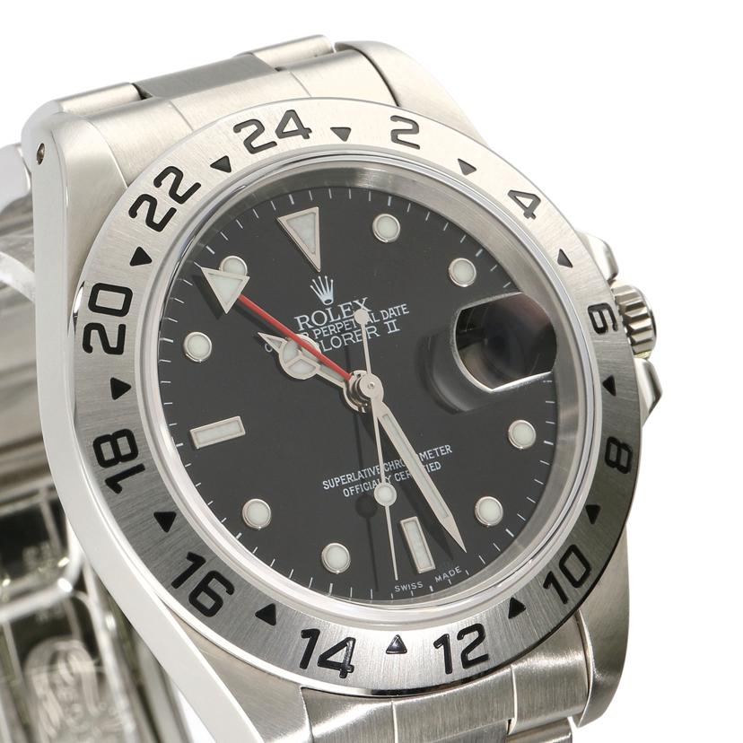 ROLEX ロレックス/エクスプローラー2・ブラック/A番/16570//A76****/Aランク/75