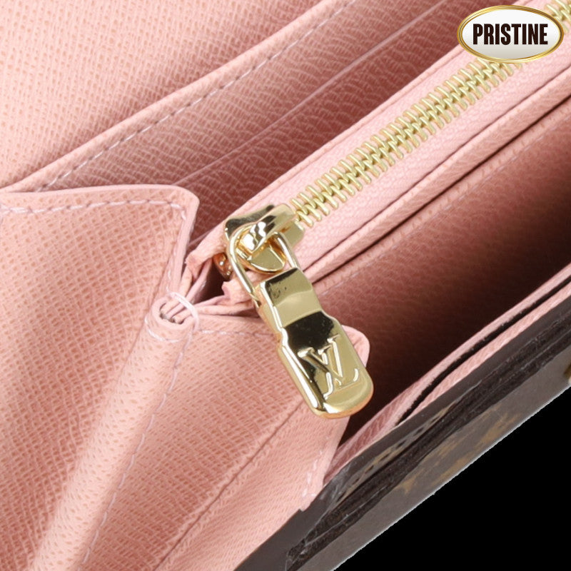 LOUIS VUITTON ルイヴィトン/☆ポルトフォイユ・サラ／モノグラム・ローズバレリーヌ/M62235//RFI*/SAランク/75