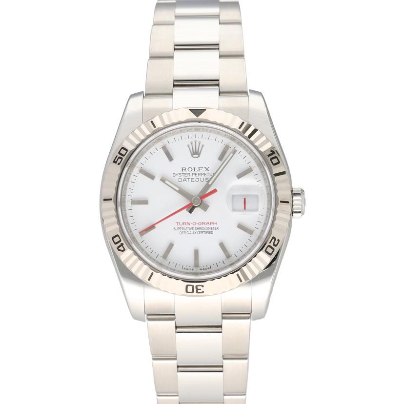 ROLEX ロレックス/デイトジャスト・ターノグラフ・ホワイト/D番/116264//D39***********/SAランク/75