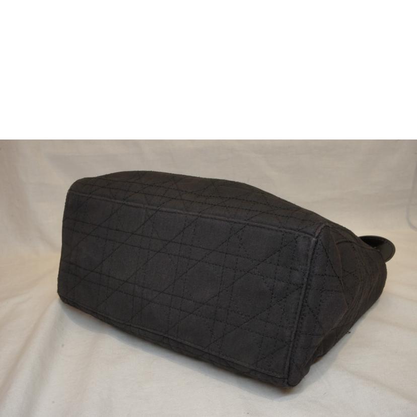 Christian　Dior ディオール/ナイロンレディディオール2WAYブラックSV金具//Bランク/92